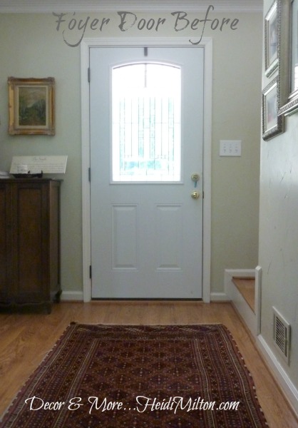 foyer door before