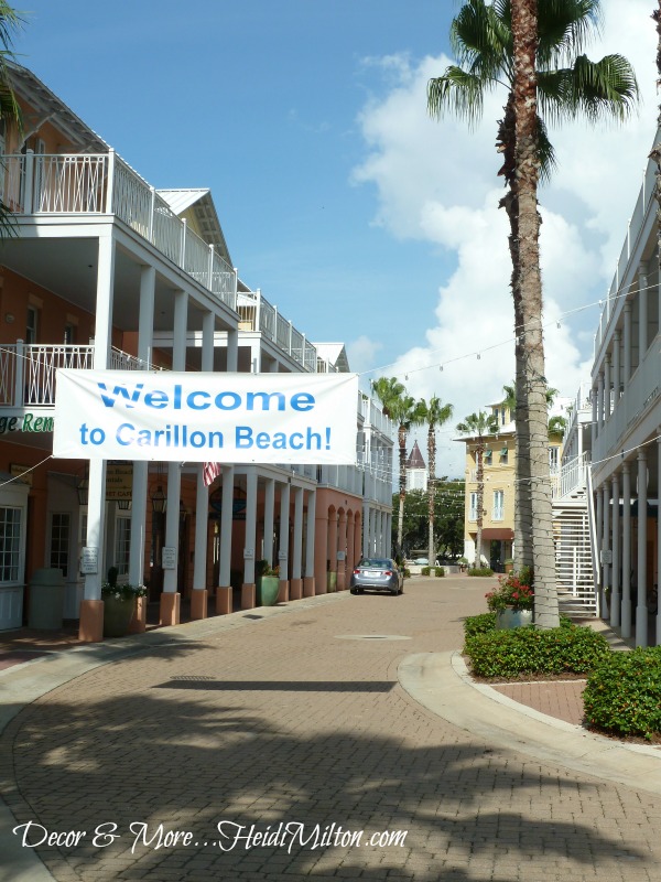 Carilion Beach welcome