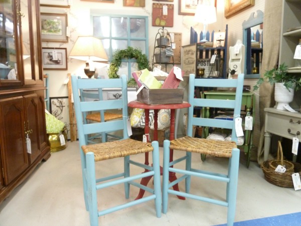 Annie Sloan Provence Chairs