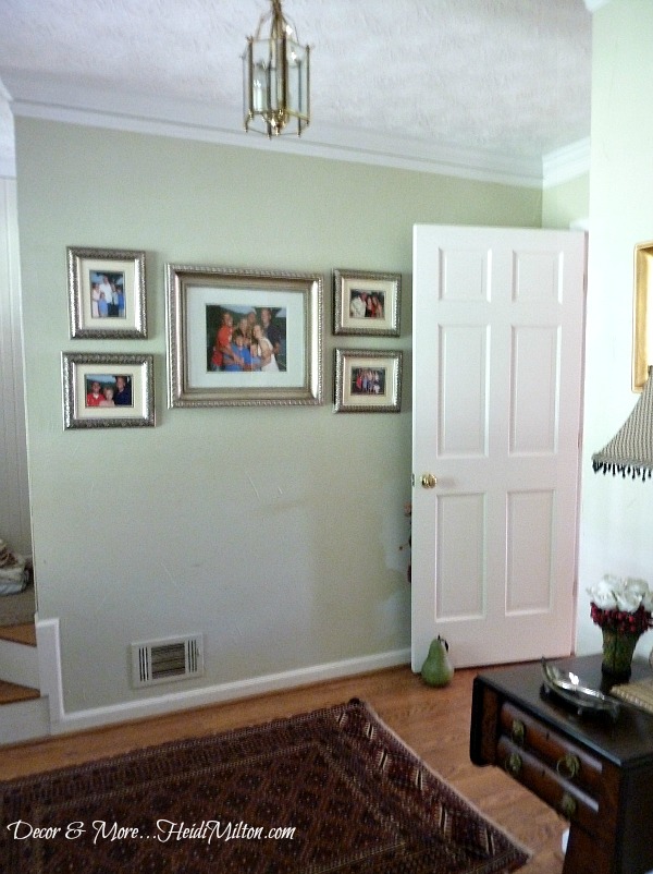 foyer toward picture wall