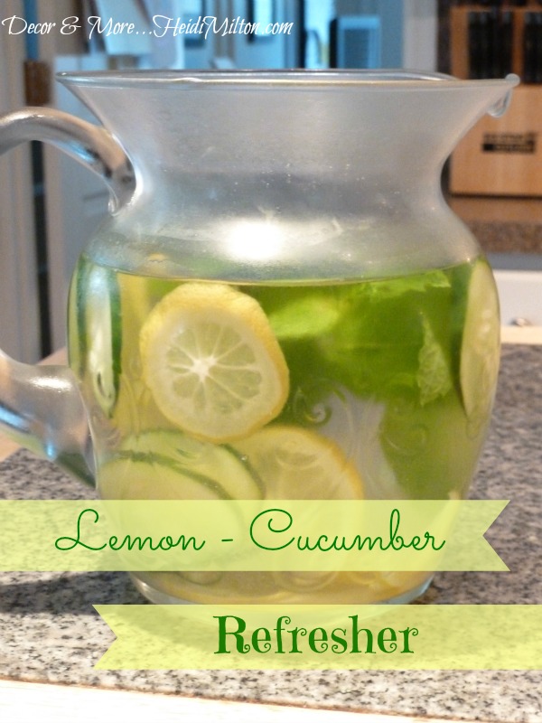 lemon water